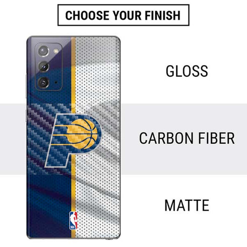 NBA Indiana Pacers Away Jersey Galaxy Note20 5G Skin